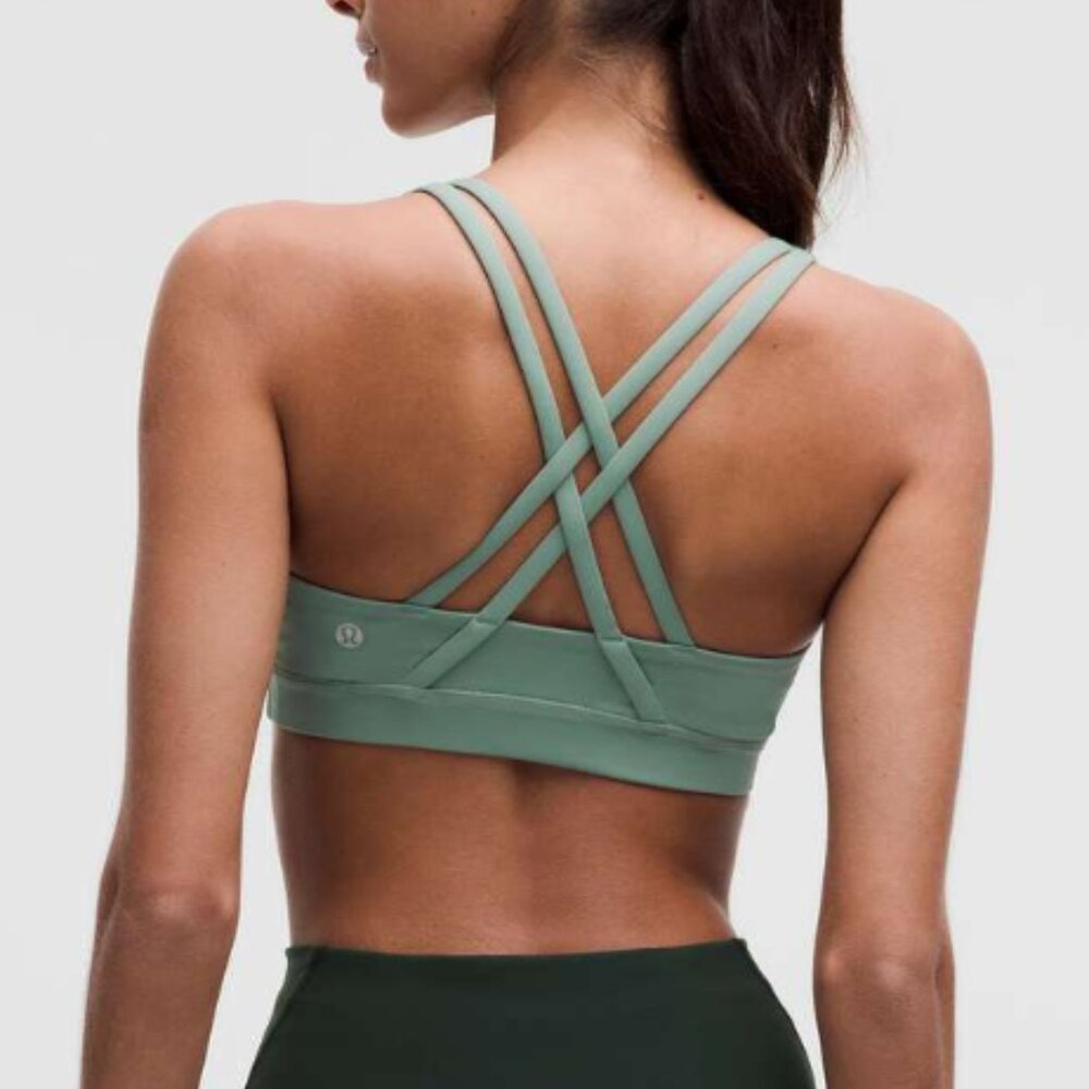 Crater Blue lululemon Energy Bra Medium Support, B–D Cups